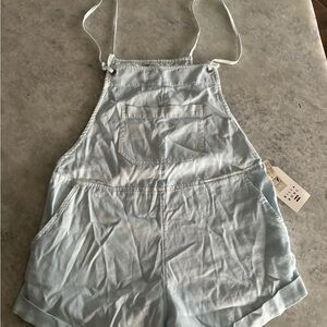 Billabong Light Blue Denim Romper